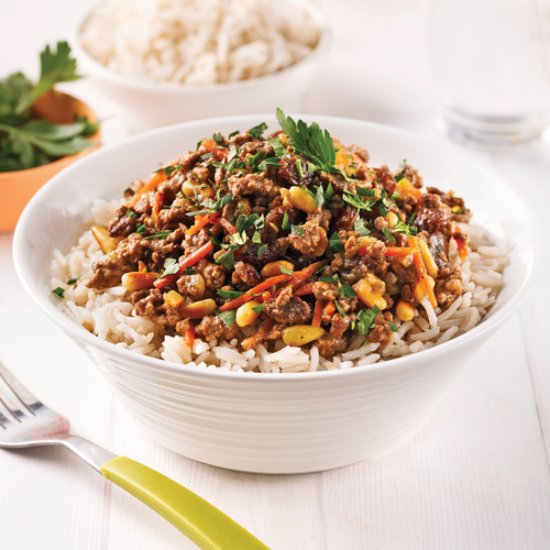 boeuf_hache_legumes_riz